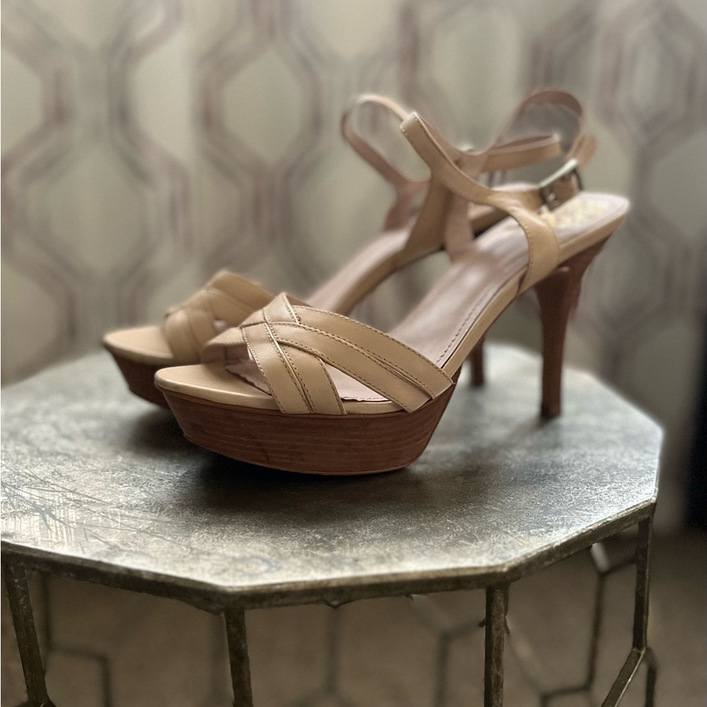Vince Camuto Strap Heels